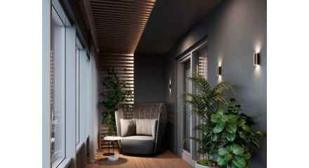 Освітлення для балкона: як зробити простір затишним для вечірнього відпочинку
