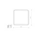 Світильник Nowodvorski 10040 Tahoe II E27 2x23W IP44 Wh ( 4011618 )