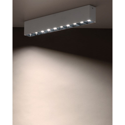 Точковий світильник Nowodvorski 10050 Midi Led 1x40w 3000K 3500Lm IP20 Wh ( 4012395 )