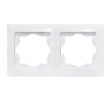 Рамка 2-на біла TINA