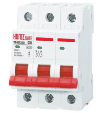 Автоматичний вимикач "SAFE" 10А 3-полюсний С