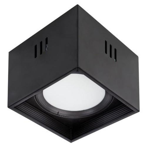 Світильник накладний квадратний. "SANDRA-SQ15/XL" 15W 4200K чорний ( 4012957 )