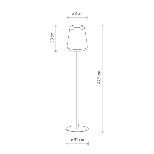 Світильник вуличний Nowodvorski 10105 Patio E27 1x60W IP44 Wh ( 4012228 )