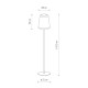 Світильник вуличний Nowodvorski 10105 Patio E27 1x60W IP44 Wh ( 4012228 )