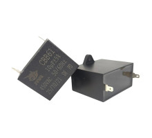 Конденсатор JYUL CBB-61 10 мкФ mF 450 VAC квадратный корпус-клеммы