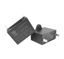 Конденсатор JYUL CBB-61 3 мкФ mF 630 VAC квадратний корпус-клеми