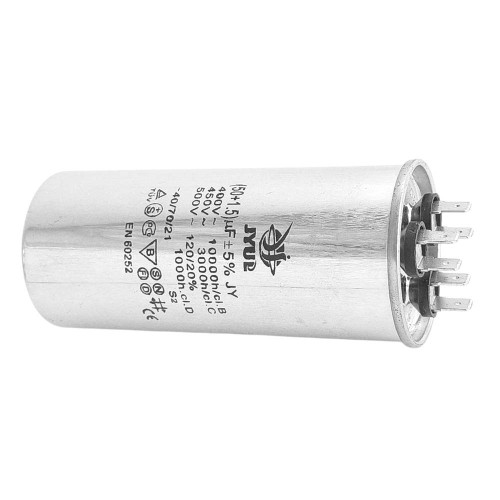 Конденсатор CBB-65 (50 1,5) мкФ mF 450 VAC для кондиціонерів ( 1010852 )
