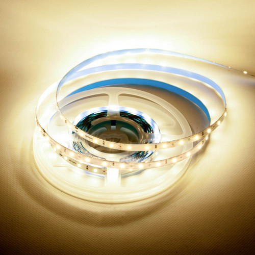 Світлодіодна стрічка тепла біла 12V Motoko smd2835 60LED/м IP20 ( 1012030 )