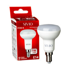 LED лампа Е14 R50 7W нейтральна біла 4100К SIVIO