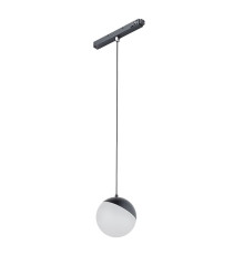 Магнітний трековий світильник Nowodvorski 10153 LVM Lid Led 1x8w 3000к 650Lm IP20 Bl