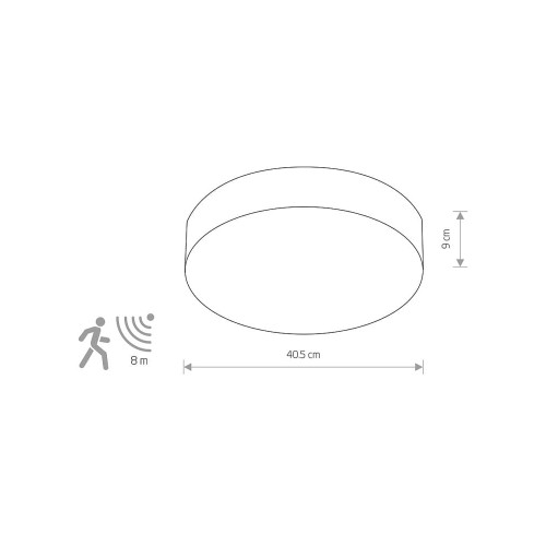 Світильник Nowodvorski 10177 Arena Sensor E14 3x10W IP20 Bl ( 4011623 )