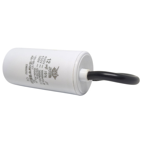 Конденсатор CBB-60 12 мкФ mF 450 VAC (±5%) JYUL кабель ( 1017789 )
