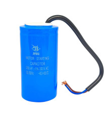 Конденсатор пусковой CD-60 200 mkf ~ 300 VAC (±5%) JYUL (45*90 mm)
