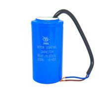 Конденсатор пусковий CD-60 300 mkf ~ 300 VAC (±5%) JYUL (50*100 mm)