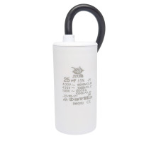 Конденсатор CBB-60 25 мкФ mF 450 VAC (±5%) JYUL (35х70 mm) Small (маленький) кабель