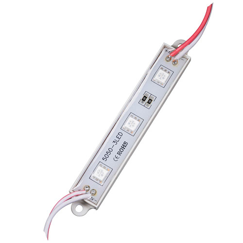 Світлодіодний модуль 12 V червоний smd5050 3led 0.72 W IP65 ( 1018054 )
