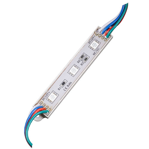 Світлодіодний модуль 12 V RGB smd5050 3led 0.72 W IP65 ( 1018057 )
