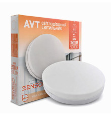 Світлодіодний світильник з датчиком 36 Вт круглий 5000К IP40 Sensor