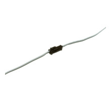 Led коннектор 2pin сірий (20см провод) с зажимом (комплект папа + мама)