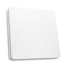 Світлодіодний світильник 48 Вт накладний квадратний 5000К IP40 Silver