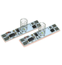 Сенсор димер ON/OFF 12-24V 10A білий М356 пружина 10 мм #87/6 