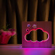 Светильник ночник ArtEco Light из дерева LED "Тучка" с пультом и регулировкой цвета, двойной RGB ( 1021461 )