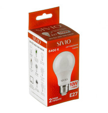 Світлодіодна лампа SIVIO E27-A60-10W-6400K