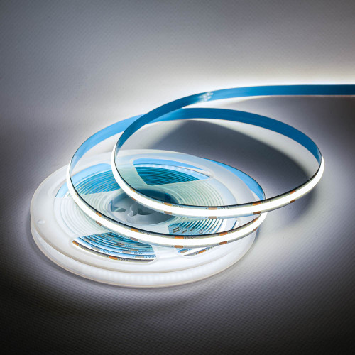 Світлодіодна стрічка COB 12В біла 320LED/м IP20 ( 1022423 )