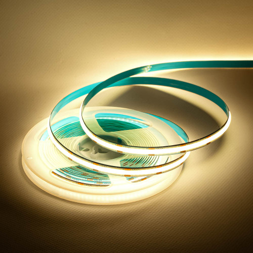 Світлодіодна стрічка COB 24В тепла біла 320LED/м IP20 ( 1022428 )