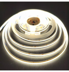 Світлодіодна стрічка COB 24В нейтральна біла 256LED/м IP20 Professional