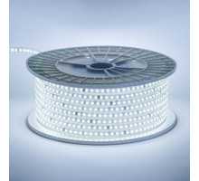 Світлодіодна стрічка холодна біла 220V герметична AVT smd2835 120LED/м 9Вт/м IP65 11х5.5mm