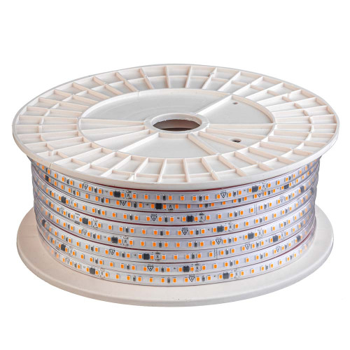 Светодиодная лента красная 220V герметичная AVT smd2835 120LED/м 9Вт/м IP65 11х5.5mm ( 1022492 )