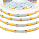 Світлодіодна стрічка жовта 12V COB 320LED/м IP20 ( 1022562 )