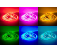 Світлодіодна стрічка RGB 24V AVT COB 672LED/м IP20 Professional