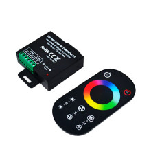 LED Контролер RGB RF 18А DC12-24V Радіо - Сенсорний 8 кнопок