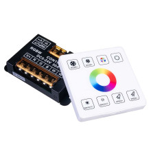 LED Контролер RGBW RF 50А DC5-24V Радіо - Сенсорна панель 8 кнопок