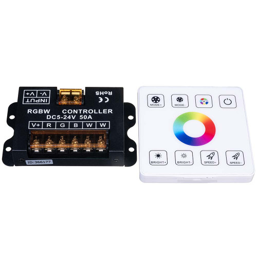 LED Контролер RGBW RF 50А DC5-24V Радіо - Сенсорна панель 8 кнопок ( 1022731 )