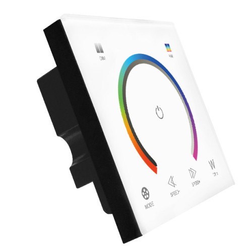 RGB Контролер з клемами білий DC12-24V - Сенсорна панель 6 кнопок ( 1022742 )