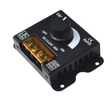 LED димер одноканальний 30A DC5-24V - Ручне регулювання