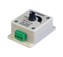 LED димер одноканальний 8A DC12-24V - Ручне регулювання