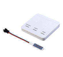 Настінний клавішний перемикач з RF контролером для стрічки Running effect 5-24V - 3 клавіші