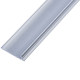 LED профиль накладной гибкий ЛПФ-4 анодированный (17х4мм) 2м с матовым рассеивателем в комплекте ( 1022794 )