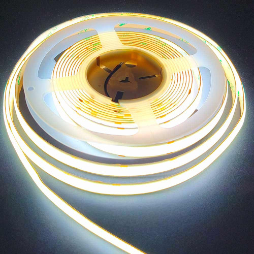 Светодиодная лента COB 24В белая 960LED/м IP20 ( 1023120 )