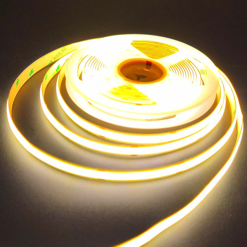 Светодиодная лента COB 24В белая нейтральная 480LED/м IP20 ( 1023121 )