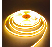 Светодиодная лента COB 24В белая теплая 480LED/м IP20