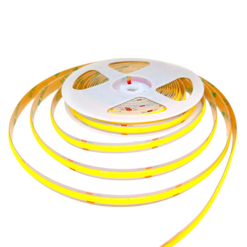 Светодиодная лента COB 24В белая теплая 480LED/м IP20 ( 1023122 )