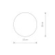 Плафон Nowodvorski Cameleon 10268 Snowball 160 IP20 Wh ( 4012522 )