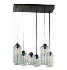 Люстра подвесная TK-Lighting marco 6 Графит 1027