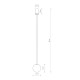 Підвісний світильник Nowodvorski 10306 Kier M G9 1x12W IP20 Gold ( 4012250 )