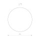 Світильник Nowodvorki 10352 Ring M LED 1x10W 3000K 150Lm IP20 Chocolate ( 4012317 )